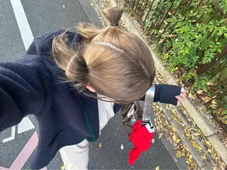 ミディアム SOYON 金沢所属・kana shimizuのヘアスタイル