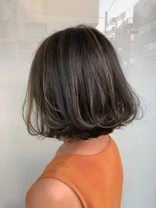 ミディアム カラー 寺内 紳悟のヘアスタイル