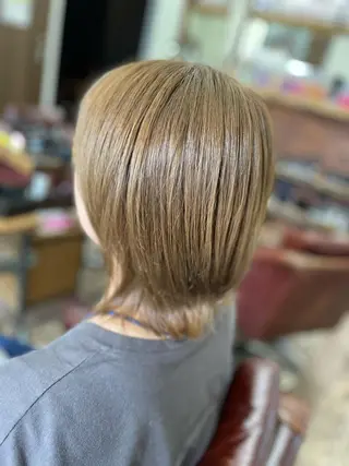 ミディアム カラー HAIR MAKE Avalon 橋本店所属・💎白髪染めも対応 🙆👌山本明菜のヘアスタイル