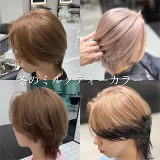 カラー メンズ 渋谷ブリーチカラー/ デザインカラー/優希のヘアスタイル