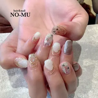 ネイル hair＆nail NO-MU所属・hair＆nail NO-MUのネイルデザイン
