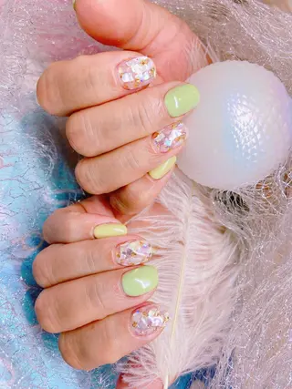 ネイル 長さだし専門店 M2 rikaのネイルデザイン