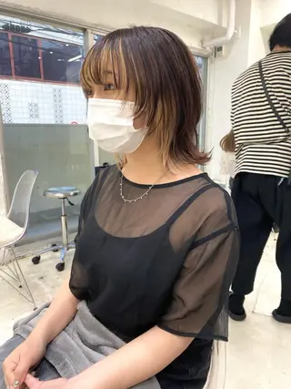 ショート カラー ヘアアレンジ メンズ ササキカズマ〻透明感 〻色落ち〻赤み消しのヘアスタイル