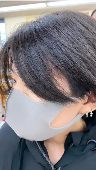 ショート カラー 似合わせカラー/艶 髪質改善/ヨシザキのヘアスタイル