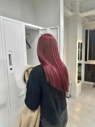 セミロング 福岡美容師 SOUTAのヘアスタイル