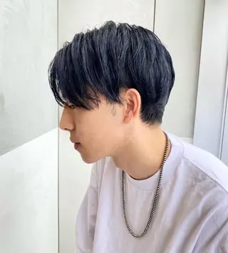 カラー メンズ 艶感/ナチュラル 🩵amiのヘアスタイル