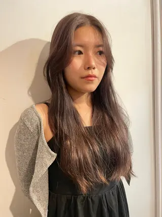 ロング cyez rinkaのヘアスタイル