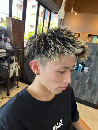 ショート パーマ メンズ特化✨パーマス タイル大得意安田海斗のヘアスタイル