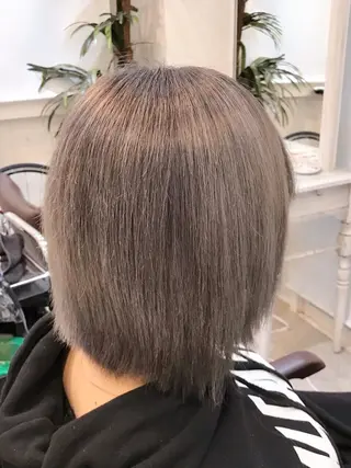 ロング カラー パーマ ヘアアレンジ Device ディバイスのヘアスタイル