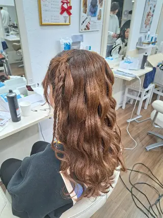 ロング ヘアアレンジ GLOSS❤︎ Harunaのヘアスタイル