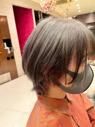 ショート 縮毛/髪質改善 上野颯太のヘアスタイル