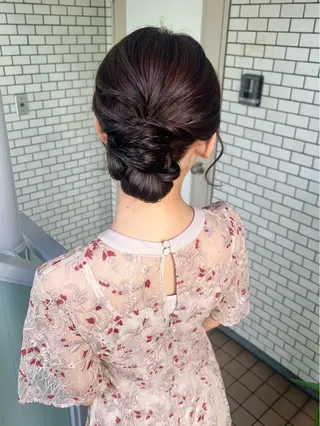 ヘアアレンジ 大人可愛いヘアメイク 💋🧚‍♀️しずかのヘアスタイル