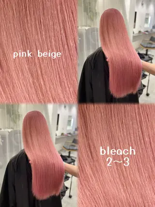 ロング カラー GaKu/ハイトーン /ブリーチ/ブロンドのヘアスタイル