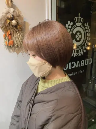 ショート 田中 優衣のヘアスタイル