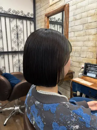 ミディアム カラー 小顔似合わせカット ┊︎*AYANO*のヘアスタイル