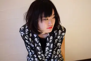 ミディアム カラー パーマ MIRUCO by KURAKU所属・マキシ ヤスアキのヘアスタイル