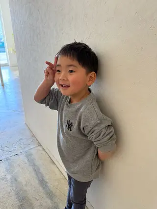 キッズ 小宮山 桃加のヘアスタイル