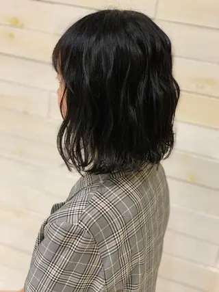 ミディアム インナーカラー /ヘアメ じゅんのヘアスタイル