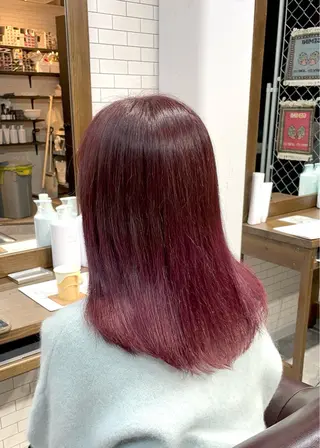 ミディアム HairSalonAMIGO所属・田中 郁人のヘアスタイル