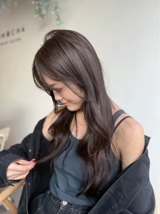 ロング 艶レイヤー🍊 加藤隆也のヘアスタイル