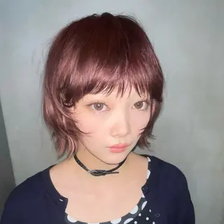 ショート カラー 🍭ハイトーン/レイ ヤーカット🍭チャンのヘアスタイル
