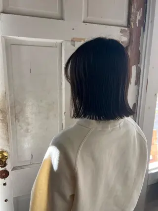 ミディアム 石川 実咲のヘアスタイル