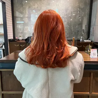 ロング カラー ハイトーンカラー/ 田中和磨のヘアスタイル