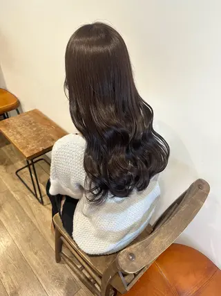 ロング カラー ヘアアレンジ Himawari♡ 柔らかいカラーのヘアスタイル
