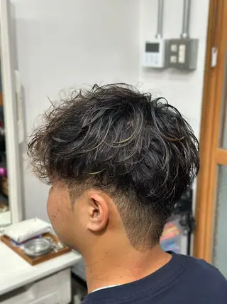 パーマ メンズ Snalyメンズ特化 スエハラのヘアスタイル