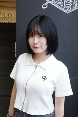 ミディアム ハイトーンカラー ⭐️NAZUNAのヘアスタイル