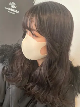 セミロング カラー tablier所属・北名古屋 /美容院カフェのヘアスタイル