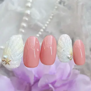ネイル ❁miju nail 大人上品/自爪育成のネイルデザイン