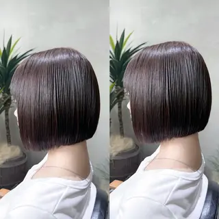ショート カラー La fith hair charme 渋谷店【ラフィス ヘアー シャルム】所属・ボブ🫧縮毛🫧渋谷 KURUMI💛のヘアスタイル
