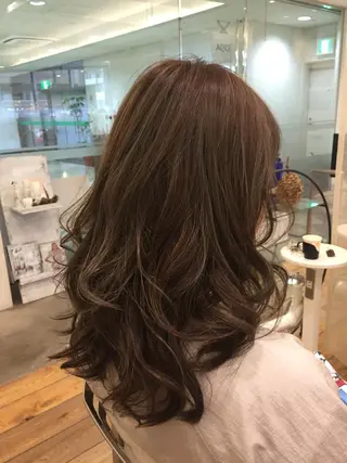 ミディアム セミロング ロング カラー 江上拓郎/ショート /酸性ストレートのヘアスタイル