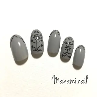 ネイル Loom所属・hrd manamiのネイルデザイン