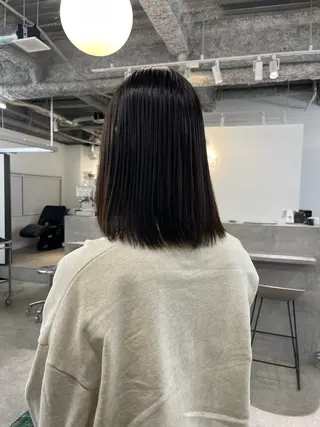 ミディアム パーマ Elme所属・イージードリル募集 🔥平口はのんのヘアスタイル