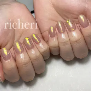 ミディアム ネイル richeri beautyのネイルデザイン