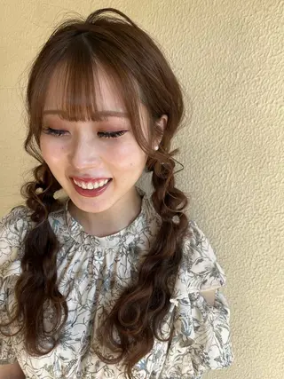 ヘアアレンジ 山下 明子のヘアスタイル
