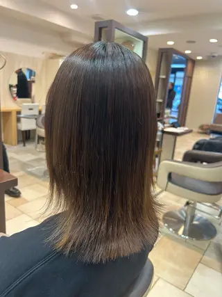 ミディアム パーマ 脇野 真琴のヘアスタイル