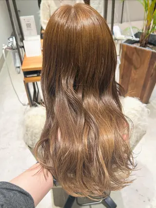 ロング カラー パライソ南公園店小嶋 さつきのヘアスタイル