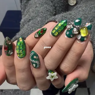 ネイル posa nail モエミのネイルデザイン