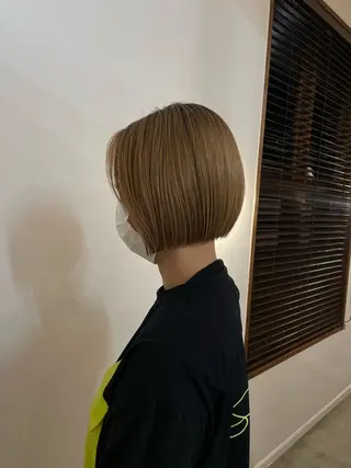 ショート niuniu所属・萩原 見咲のヘアスタイル