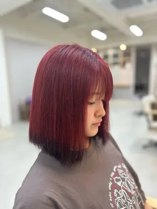 ミディアム カラー hair salon KAFKA所属・鈴木 海都のヘアスタイル
