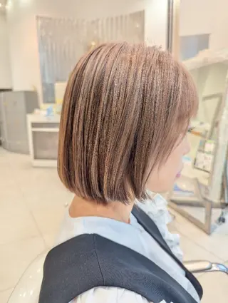 ミディアム 髪質改善 カミムラのヘアスタイル