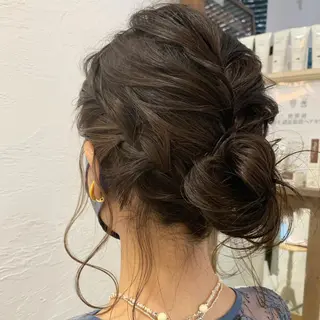 ヘアアレンジ fio マナミのヘアスタイル