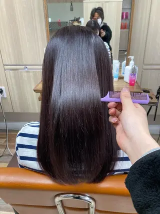 セミロング カラー ✂️似合わせの魔術師 石田一樹✂️のヘアスタイル