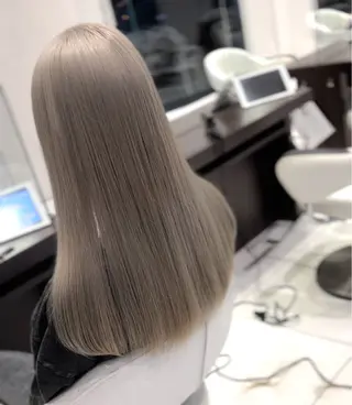 ロング カラー earth甲府昭和店 東　允のヘアスタイル