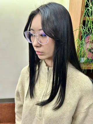 ロング カラー bAteAu所属・💎透明感カラー💎 bAteAu あまねのヘアスタイル