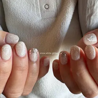 ネイル amuse 手書きニュアンスのネイルデザイン