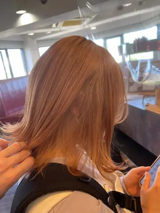 ミディアム カラー メンズスタイル /メンズパーマ/須藤のヘアスタイル